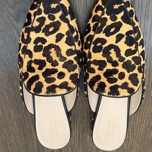 Cole Haan mules worn once!